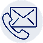 Email and phone icon